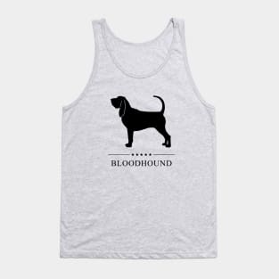 Bloodhound Black Silhouette Tank Top